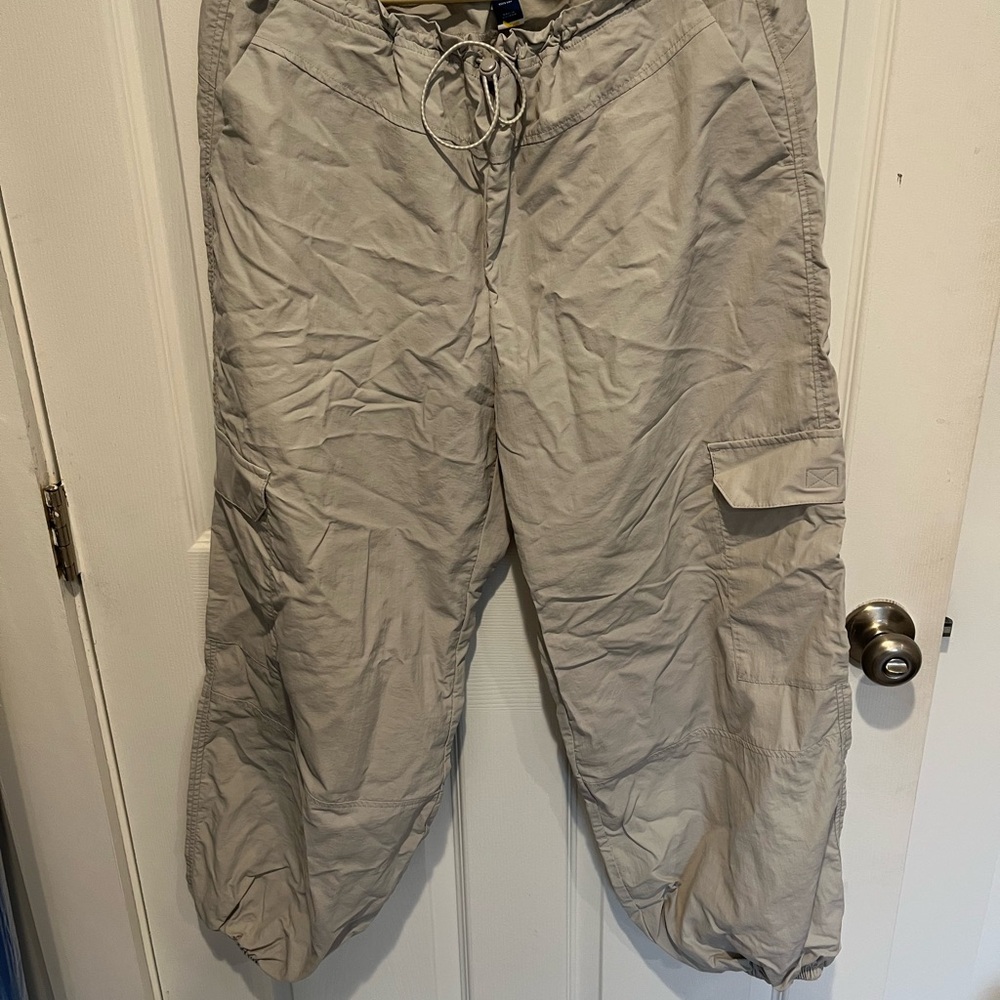 Casual Beige Cargo Pants